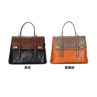 Artisanal Fusion Leather Shoulder & Crossbody Bag – Handcrafted, Spacious & Timeless Style
