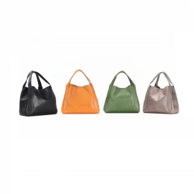 Handmade Vegetable-Tanned Leather Bag – Elegant, Durable & Timeless Design