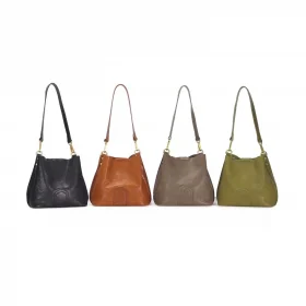 Handmade Vegetable-Tanned Leather Shoulder & Crossbody Bag – Elegant, Versatile & Durable | SYMONHO