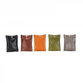 Simple & Lightweight Handmade Vegetable-Tanned Leather Shoulder & Crossbody Minimalist Bag– Stylish & Minimalist