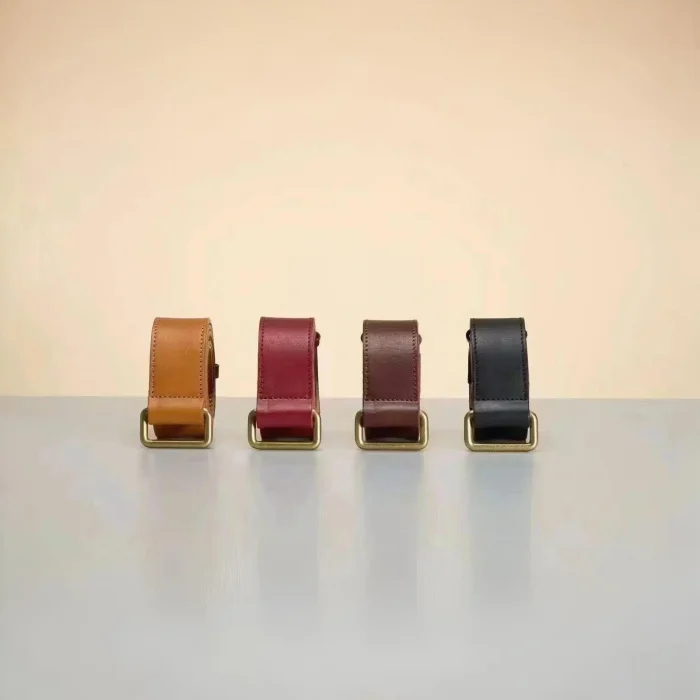 Handmade Vegetable-Tanned Leather Women’s Waist Belt