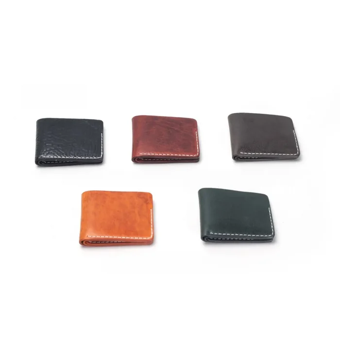 Handmade Vegetable-Tanned Leather Wallet & Card Holder