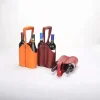 Handmade Leather Double Wine Bottle Carrier