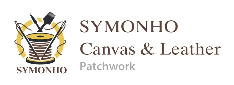 SymnnHo Canvas Leather Logo
