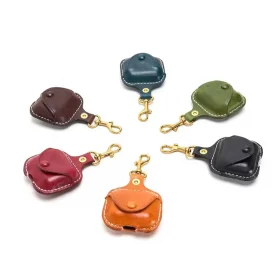 Sleek Handmade Leather AirPods 3 Case – Stylish, Durable & Travel-Ready