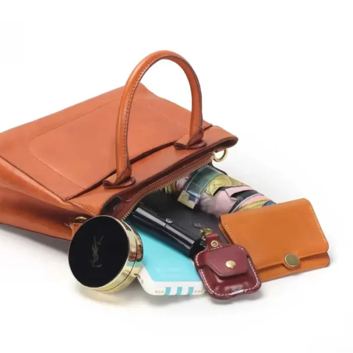 Organized multi-compartment crossbody bag for wallet, phone, and small items
