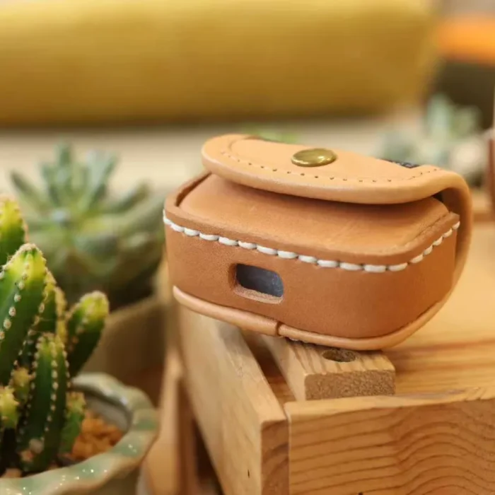 Stylish AirPods 3 Leather Cover with Strap