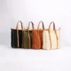 Original Design Canvas & Leather Tote Bag – Artisan Style for Urban Life