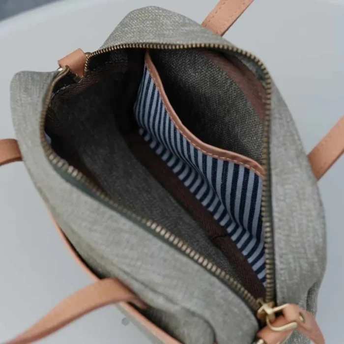 Stylish Multi-Way Handbag with organized inner compartments and pockets