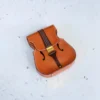 Violin-Inspired Handcrafted Leather Backpack