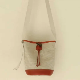 Timeless Minimalist Canvas & Leather Bucket Bag You'll Use Forever