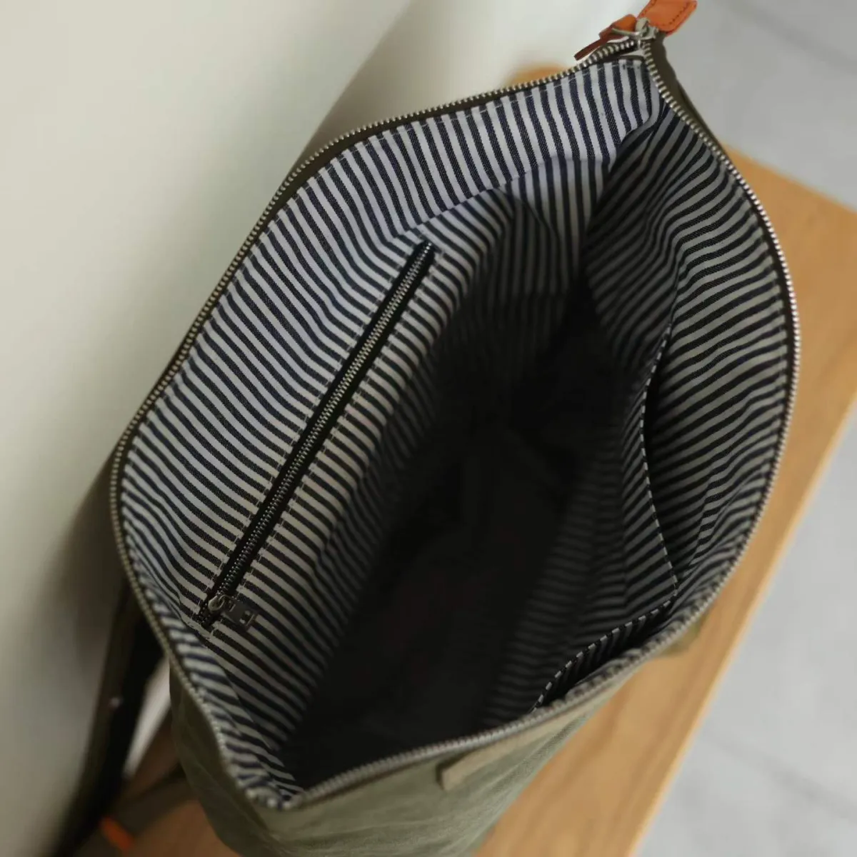 Essential Roll Top Canvas Outdoor Backpack for Camping & Travel - Image 3