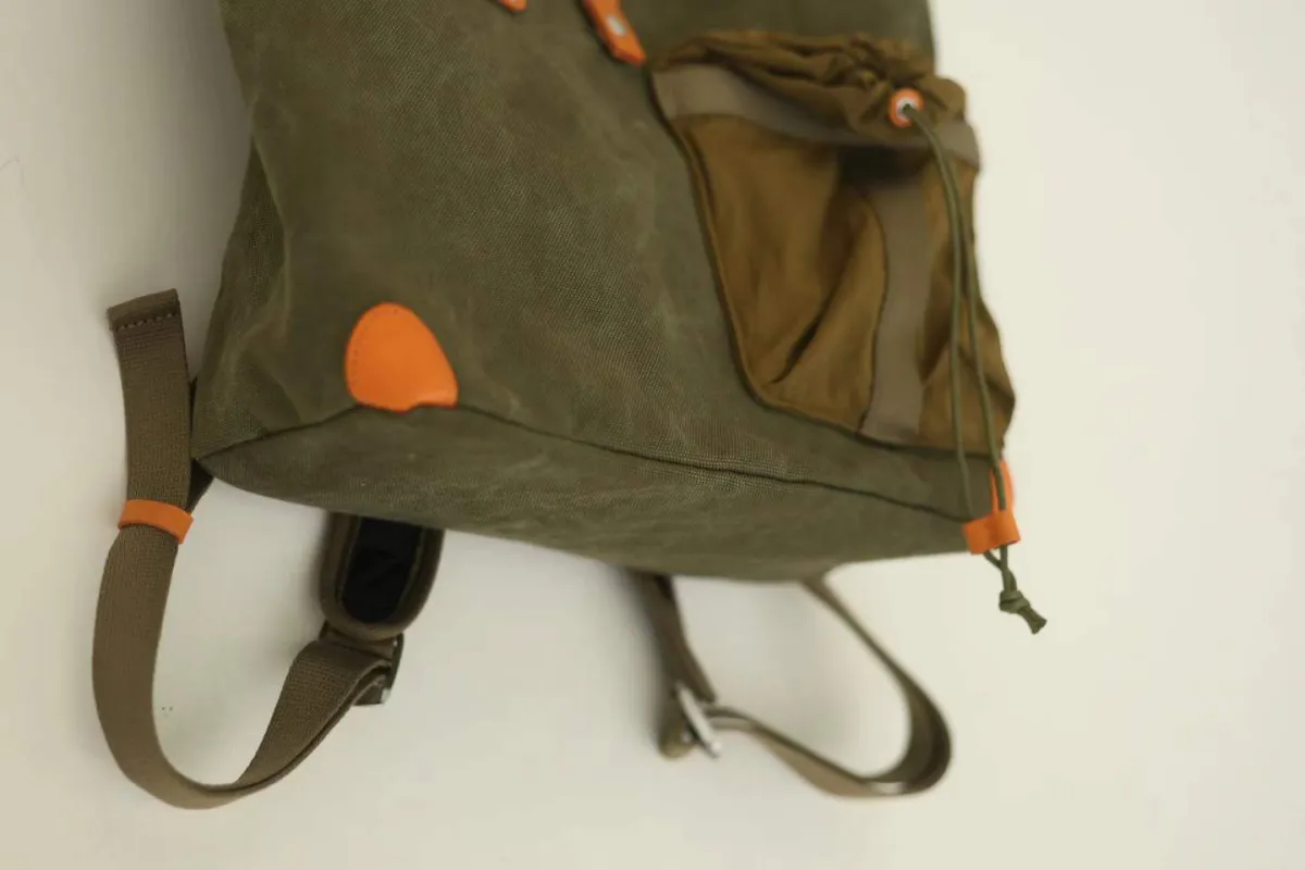 Essential Roll Top Canvas Outdoor Backpack for Camping & Travel - Image 6