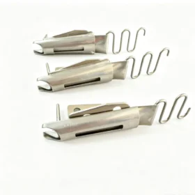 Concave Mouth Single Fold Binder Folder for JUKI LS-341 / LS-1341 / 8B Cylinder Bed Sewing Machine