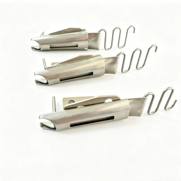 Concave Mouth Single Fold Binder Folder for JUKI LS-341 / LS-1341 / 8B Cylinder Bed Sewing Machine