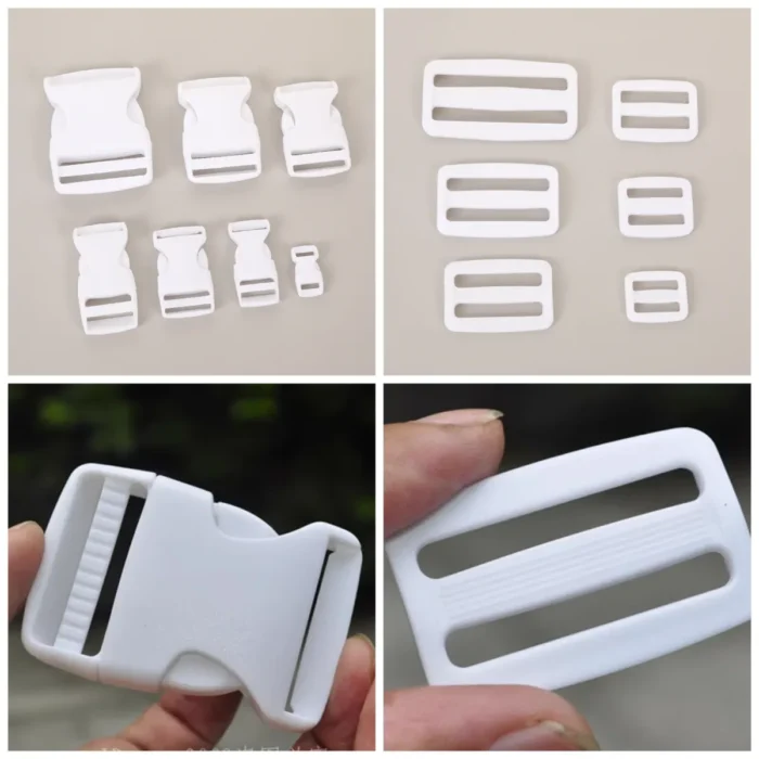 POM Side Release Buckle | Premium Plastic Buckle for Backpack, Waist Bag & Bag Strap Hardware